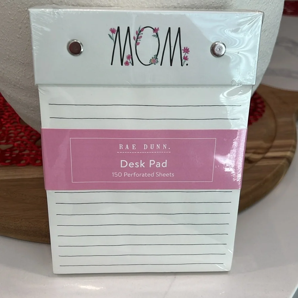 Rae Dunn M🌸M Desk Pad. - Picture 8 of 16